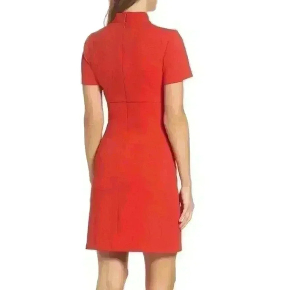 Trina Turk Camari Choker Collar Diamond Jacquard Dress - Picture 4 of 10